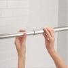 Moen Chrome 44-72-Inch Adjustable Tension Mounted Straight Shower Curtain Rod for Bathroom, No Drilling Needed, TR1000CH view 4