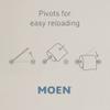 MOEN/FAUCETS DN9108BRB Ellsworth Mediterranean Pivoting Paper Holder view 3