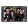 Pioneer Photo Albums 36-Pocket Sewn Leatherette Embroidered "Graduation" Theme Frame Cover Album for 4 by 6-Inch Prints, Black view 3