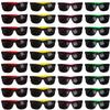 Funny Party Hats Neon Sunglasses- 36 Pack - Bulk Sunglasses - Party Glasses - Pool Party - Beach Party Favors view 2