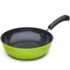 12" Green Ceramic Frying Pan by Ozeri  100% PTFE, PFAS, APEO, GenX, NMP and NEP-Free German-Made Coating view 1
