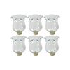 Darice 5200-50 Glass Candle Cup - Clear - 2.5 x 2.375 inches - 6 Count view 1