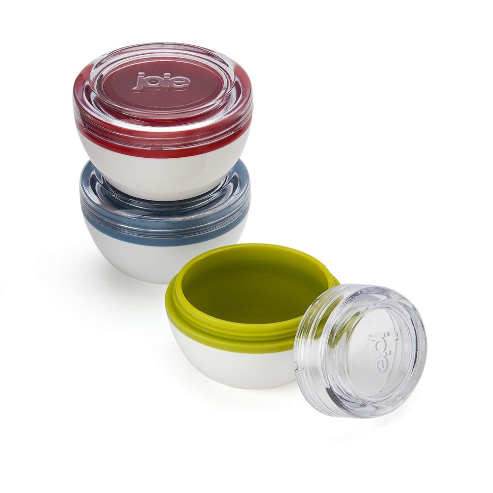 Joie Set 3 Bottles Sauces, Multicolour, 5 X 5 X 5 cm, Multicoloured (60018)