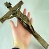 Joseph's Studio by Roman, Cross and Crucifix Collection, 13.25" H Antique Gold Crucifix, Home Dcor, Devout Gift, Prayerful Inspiration (7x7x13) view 4