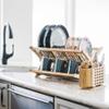 Totally Bamboo "Eco" Utensil, Flatware and Cutlery Drying Caddy for Totally Bamboo Eco Dish Drying Rack view 2