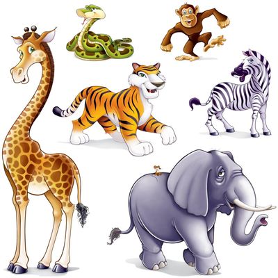 Jungle Animal Props Party Accessory
