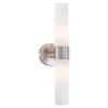 GEORGE KOVACS P5042-144 Saber Vanity Bath Light, 2-Light, 120 Total Watts, 4.75-in H x 20-in W, Brushed Stainless Steel view 2