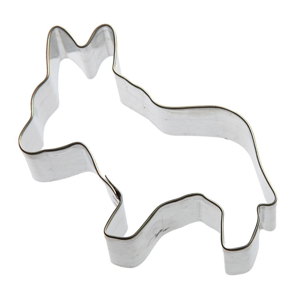 Donkey Cookie Cutter 3 Inch - Made in the USA  Foose Cookie Cutters Tin Plated Steel Donkey Cookie Mold