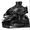Ebros Climbing Dual Gothic Dragon Lamp Statue Desktop Lighting Decor with Shade 19" H Dungeons and Dragons Medieval Collection Home Accent (Single Dragon) view 3