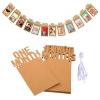 XUKEKOY 1st Birthday Baby Photo Banner Growth Record 1-12 Month Photo Prop First Birthday Party Bunting Decor view 1