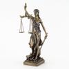 Top Collection Bronze Finish Lady Justice 12.5 Inch Statue Sculpture view 1