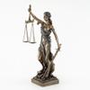 Top Collection Bronze Finish Lady Justice 12.5 Inch Statue Sculpture view 2