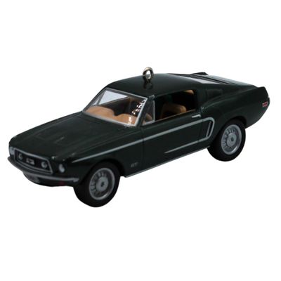 Hallmark 1968 Ford Mustang GT #21 2011 Ornament - QX8847