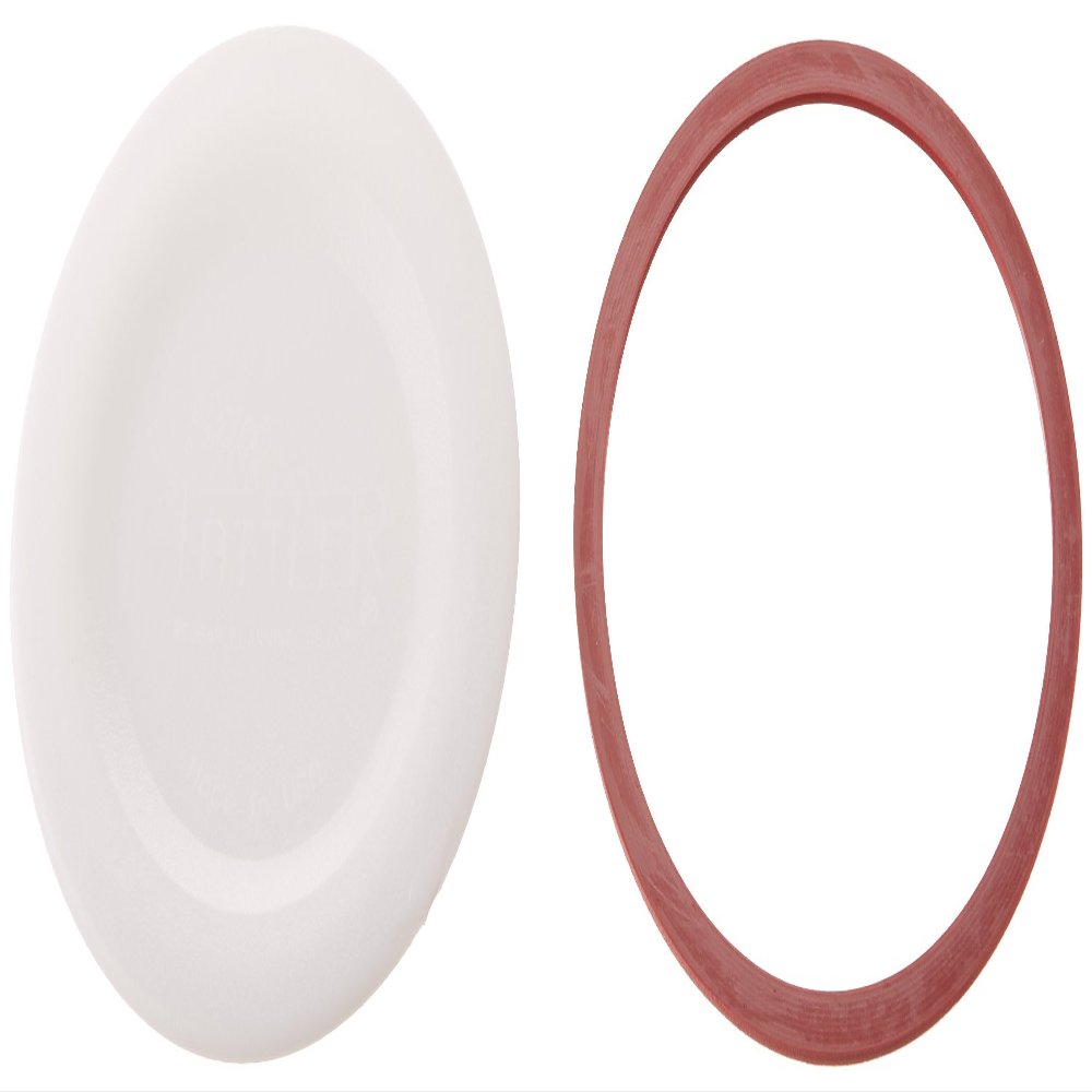 Tattler Reusable Wide Mouth Canning Lids & Rubber Rings - 12/pkg