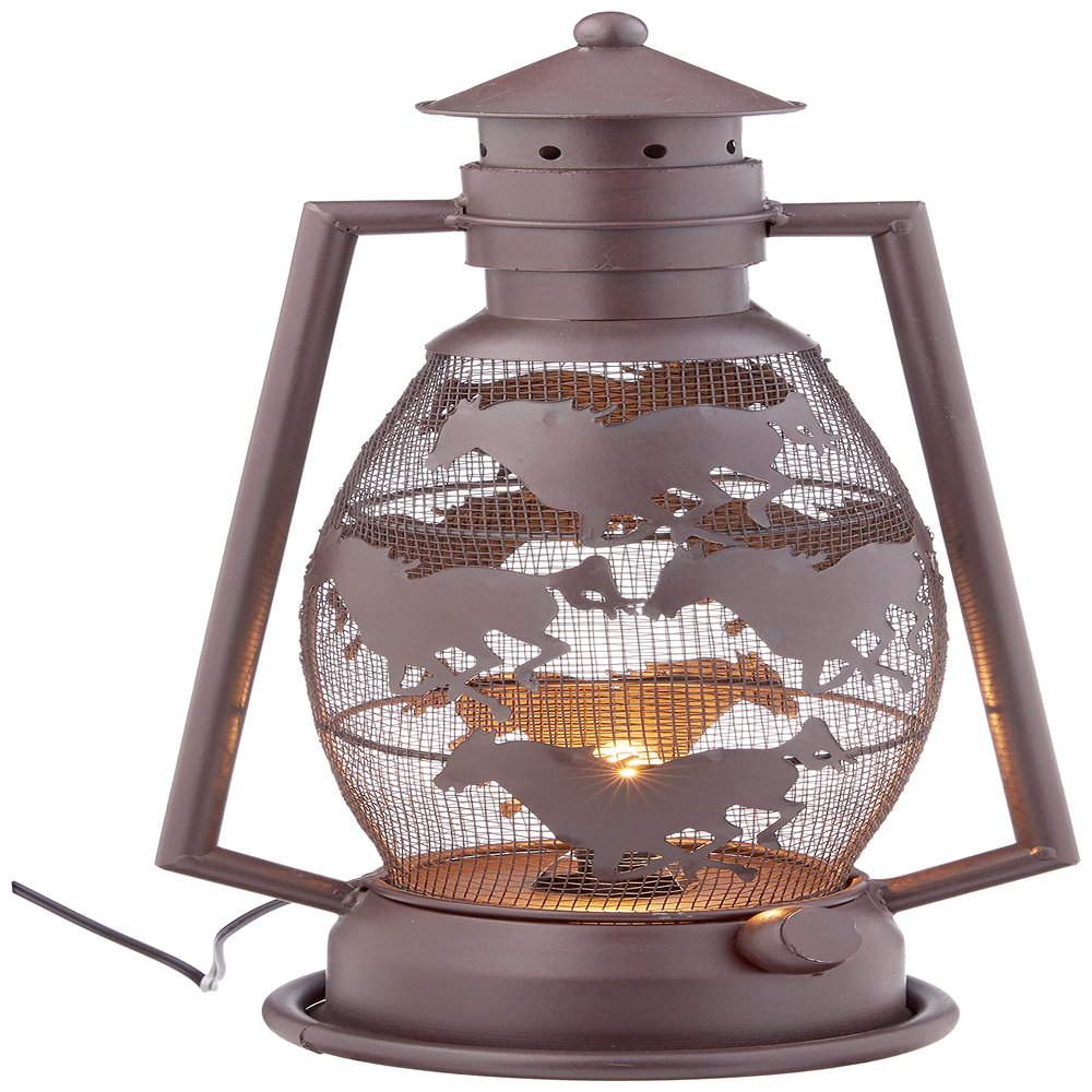 LL Home Metal Horse Lantern Light