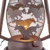LL Home Metal Horse Lantern Light view 3