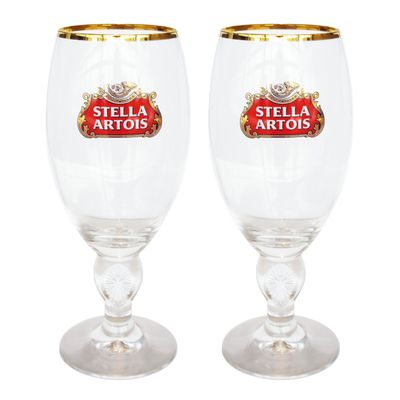 Stella Artois 40 centiliter Star Chalice 2 pack