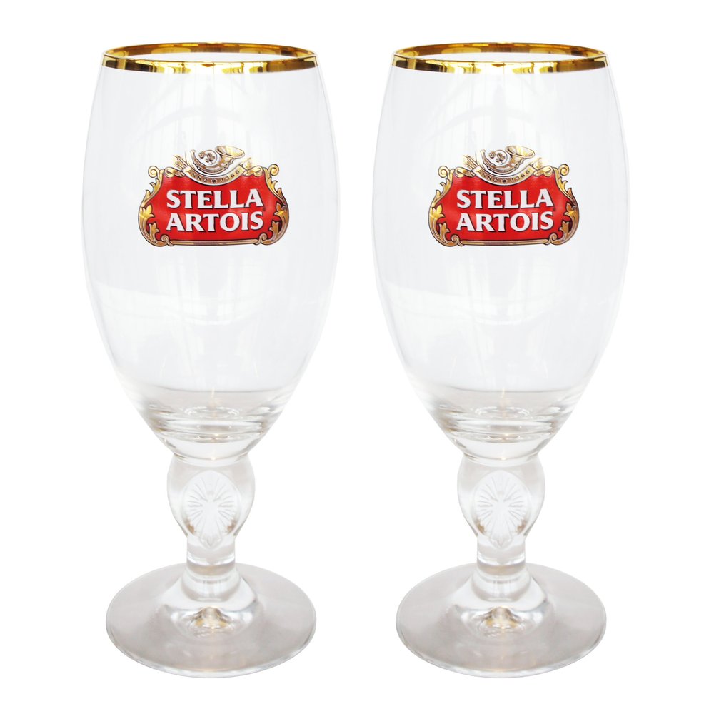 Stella Artois 40 centiliter Star Chalice 2 pack