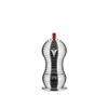 Alessi MDL02/3 R "Pulcina" Stove Top Espresso 3 Cup Coffee Maker in Aluminum Casting Handle And Knob in Pa, Red view 2