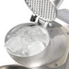 F2C Electric Ice Crusher Shaver Snow Cone Maker with Stainless Steel Blades 300W 145 lbs/hr for Home and Commercial Use (Silver) view 4