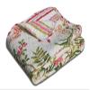 Greenland Home Butterflies 100% Cotton Quilted Botanical Throw Blanket view 1