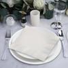 Bright White Solid Beverage Paper Napkins - 5"x5" (20 Count) - Vibrant Color & Premium Quality Napkins For Unforgettable Events & Parties view 3