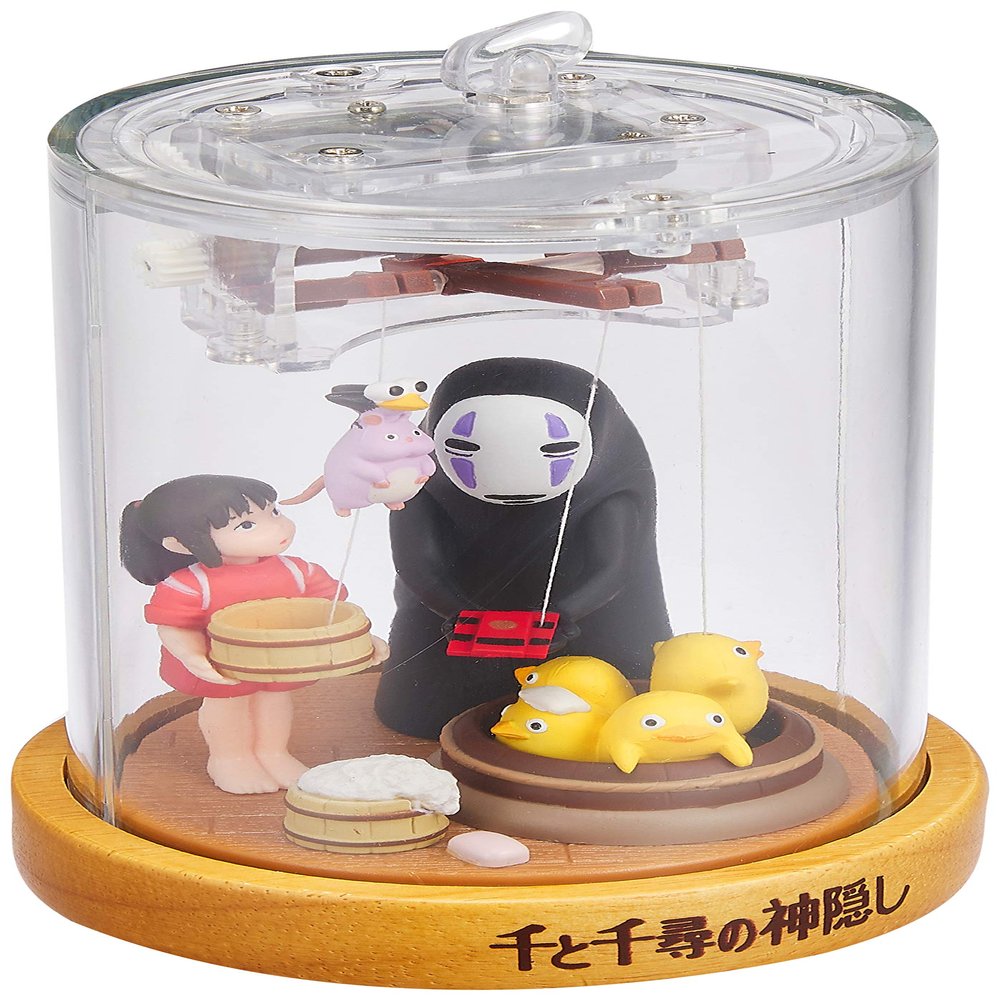 Sekiguchi Studio Ghibli Music Box Kaonashi No-Face (Spirited Away)