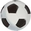 3D Soccer Black & White Paper Round Dessert Plates - 7" (8ct) - Perfect for Sports Enthusiasts, Birthdays & Game Nights view 2