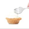 KNORK Original Fork Set - Single Piece Stainless Steel Flatware, Silver Gloss Finish, Packaged in Clear Plastic Tube view 1