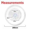 Universal Microwave Glass 255mm Turntable Plate view 3