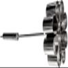 IBILI FLORON INOX (Straight Handle) Mould, Stainless Steel view 3