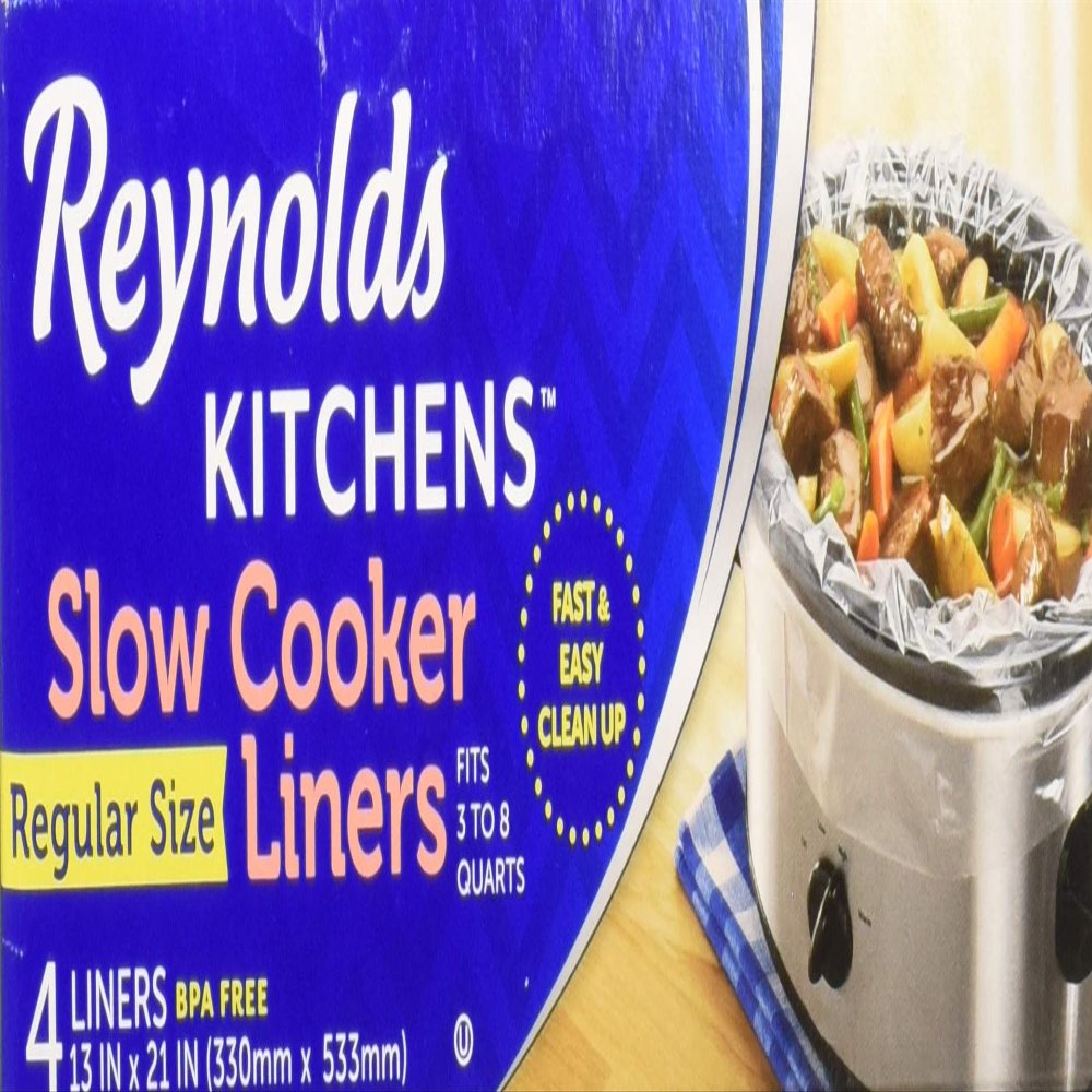 Reynolds Slow Cooker Liners, 4 Bags (Pack of 1)