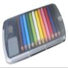 BC USA Japanese Mini Colored Pencils in Case with Eraser and Sharpener view 1