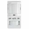 Intermatic IOS-DSIF-WH Motion Sensor, White - Automated Lighting Control with Adjustable Time Delay, Compatible with Lutron Caseta Home Automation Devices - Energy-Efficient & Reliable Performance view 1