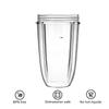 Replacement Cups for Nutribullet Replacement Parts 24oz Blender Cups Compatible with NutriBullet 600w and 900w Blender view 2