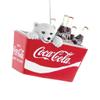 Coca-Cola Kurt Adler Polar Bear Cub in Coke Cooler Ornament, 2.75-Inch view 2