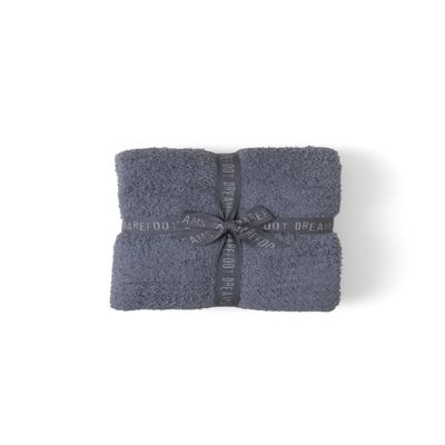 Barefoot Dreams CozyChic Throw, Graphite, 54"x72"