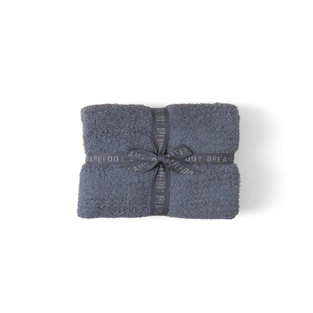 Barefoot Dreams CozyChic Throw, Graphite, 54"x72"