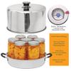 Kitchen Crop Steam Canner with Temperature Indicator (Aluminum Steam Canner) view 3