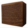 Tree of Life Hand-Carved Rosewood Urn Box - Large view 4