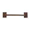 Premier Copper Products TR18DB 18-Inch Hand Hammered Copper Towel Bar, Oil Rubbed Bronze view 1