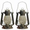 Silver Hurricane Kerosene Oil Lantern Emergency Hanging Light / Lamp - 12 Inches (2) view 1