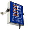 YOOYIST Precision Kitchen Timers for Cooking  4 Channel Commercial Kitchen Timer Restaurant Kitchen Supplies  Stainless Steel Digital LED Chef Cooking Timer  Reminder Function, Loud Alarm, Blue view 1