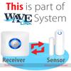 Fosmon 2 Pack WaveLink 51018HOM Add-On Door Contact Sensor Unit (No Receiver) - White view 2