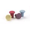 Outset B229 Silicone Wine Bottle Stoppers, Set of 4, Assorted view 1