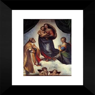The Sistine Madonna 15x18 Framed Art Print by Raphael