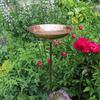Achla Designs Hammered Copper Birdbath Bowl with Stake view 3