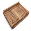 Ironwood Gourmet Double-Sided Countertop Lyon Pastry/Cutting Board With Gravy Groove, Acacia Wood 17.25 x 24 x 1.25 inches view 1