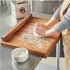 Ironwood Gourmet Double-Sided Countertop Lyon Pastry/Cutting Board With Gravy Groove, Acacia Wood 17.25 x 24 x 1.25 inches view 3