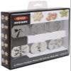 OXO Good Grips Cookie Press Holiday Disk Set, Metallic view 3